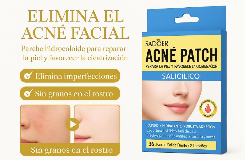 TU PIEL PERFECTA MIENTRAS DUERMES CON LOS PARCHES PARA EL ACNÉ CON HIDROCOLOIDES