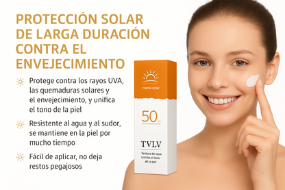 MAXIMA PROTECCION + EFECTO ACLARANTE CON EL MEJOR PROTECTOR SOLAR SPF50+ PA+++