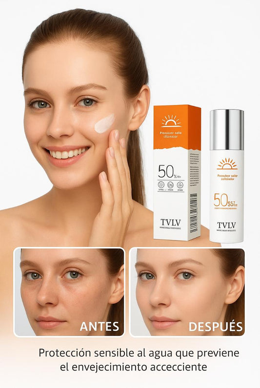 MAXIMA PROTECCION + EFECTO ACLARANTE CON EL MEJOR PROTECTOR SOLAR SPF50+ PA+++