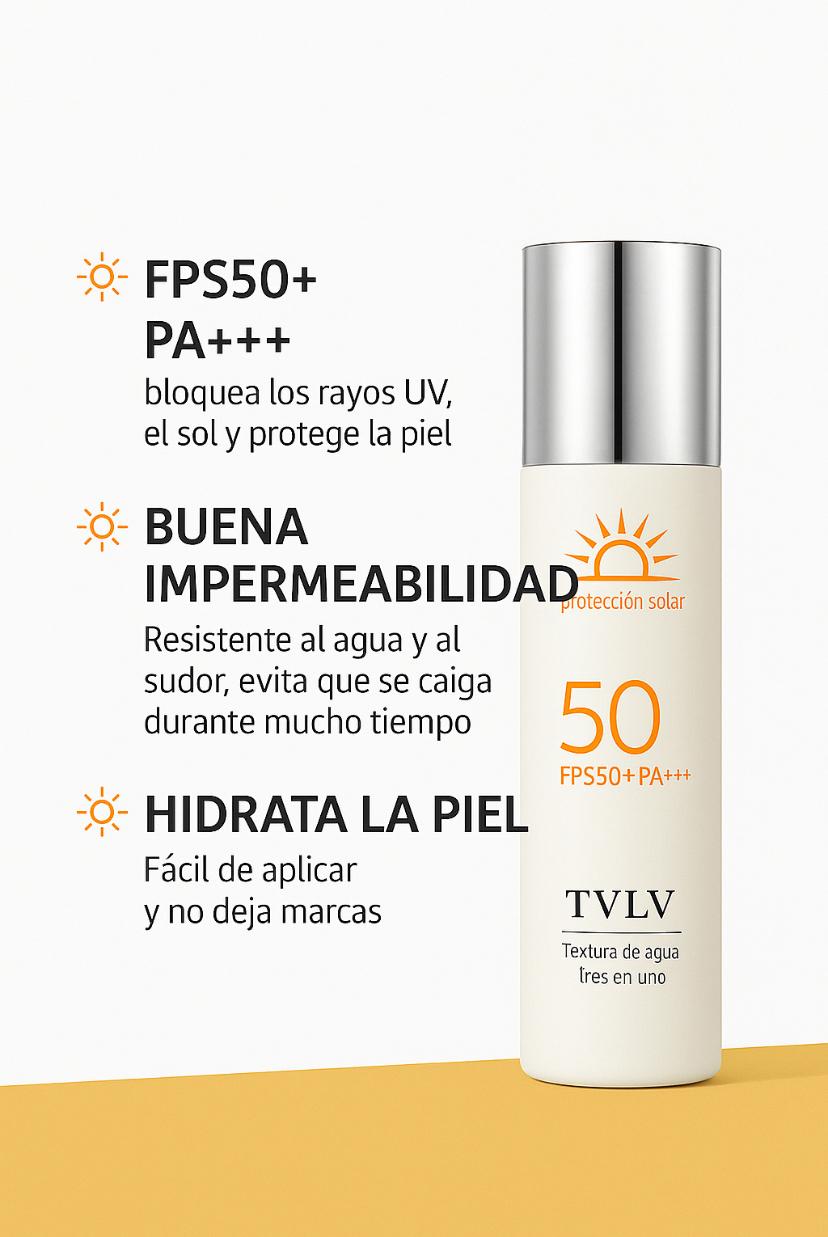 MAXIMA PROTECCION + EFECTO ACLARANTE CON EL MEJOR PROTECTOR SOLAR SPF50+ PA+++