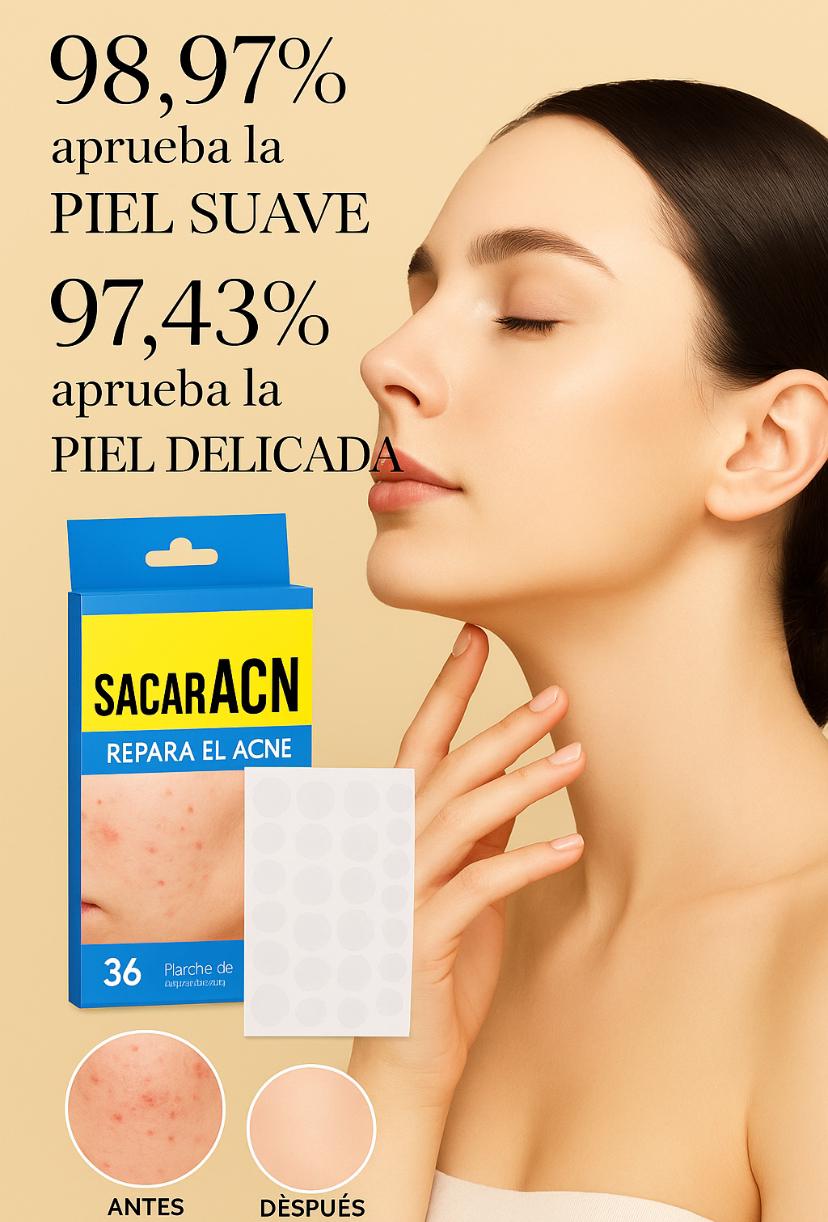 TU PIEL PERFECTA MIENTRAS DUERMES CON LOS PARCHES PARA EL ACNÉ CON HIDROCOLOIDES