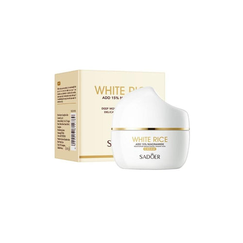 CREMA FACIAL HIDRATANTE PROFUNDA – ILUMINADORA CON NIACINAMIDA Y ARROZ